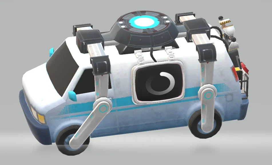 Original textured GLB model before conversion