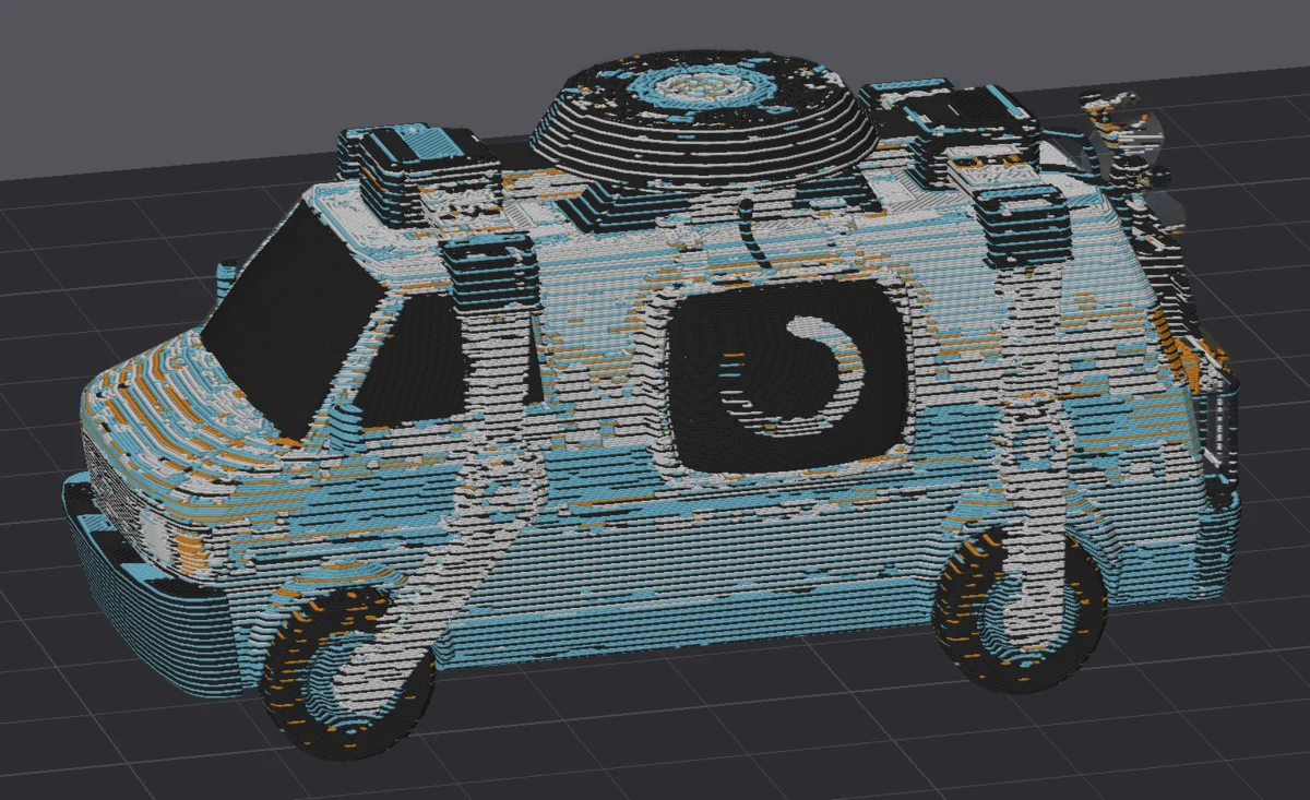 Sliced FullSpectrum result in Snapmaker Orca
